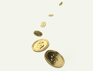 a group of coins by Allison Saeng courtesy of Unsplash.